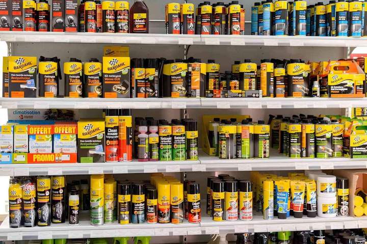 Produits d'entretien et d'additifs automobiles Paris